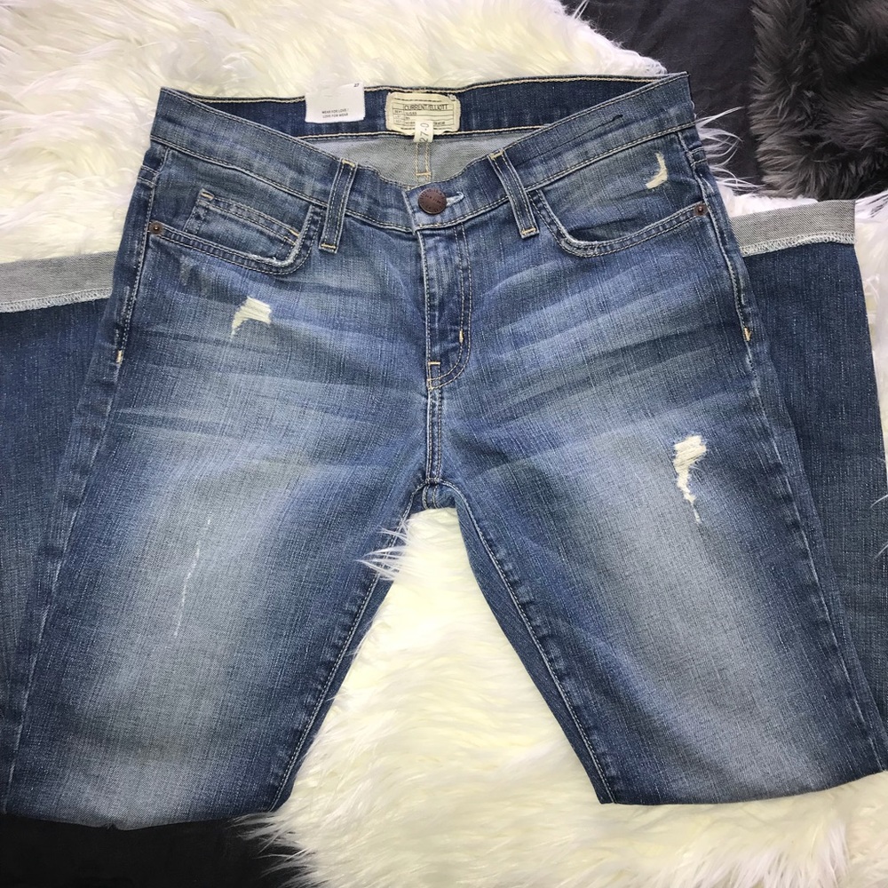 Current Elliot the stiletto skinny  jeans